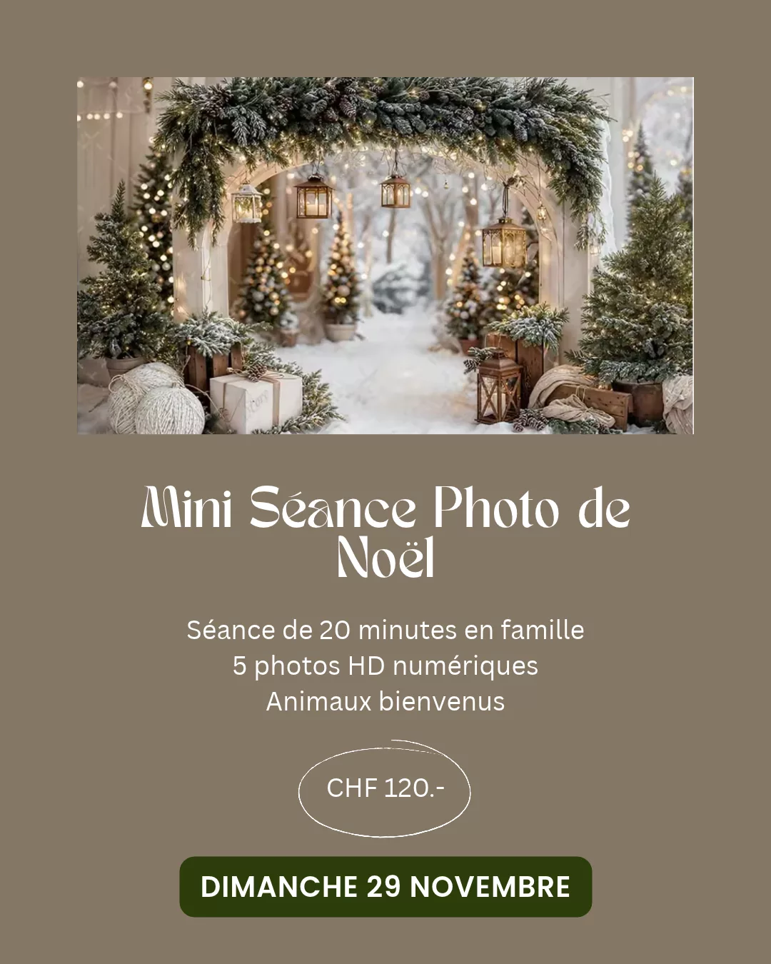 Mini Séance Noël 2026